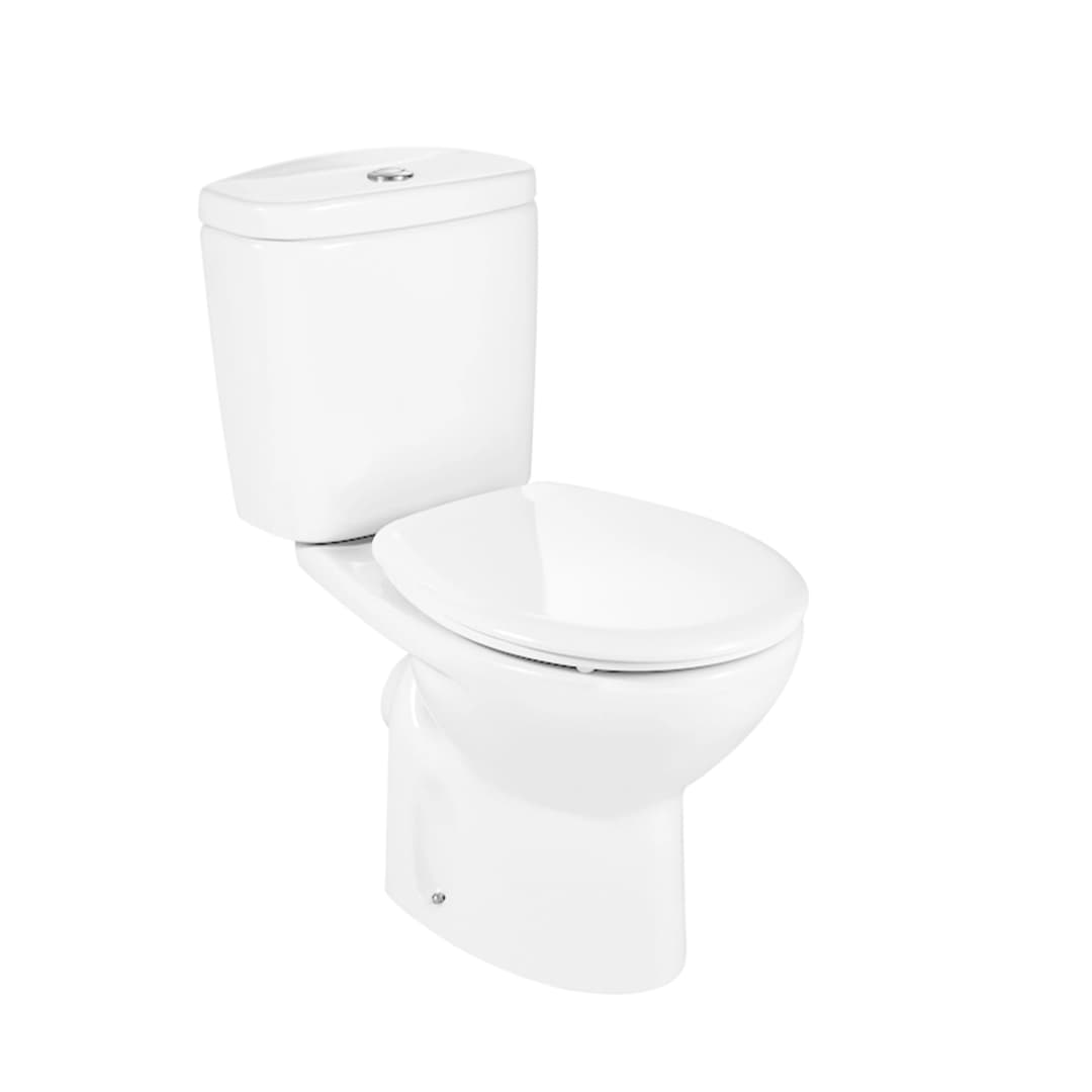 WC Two Piece Victoria Descarga a Piso 210 mm