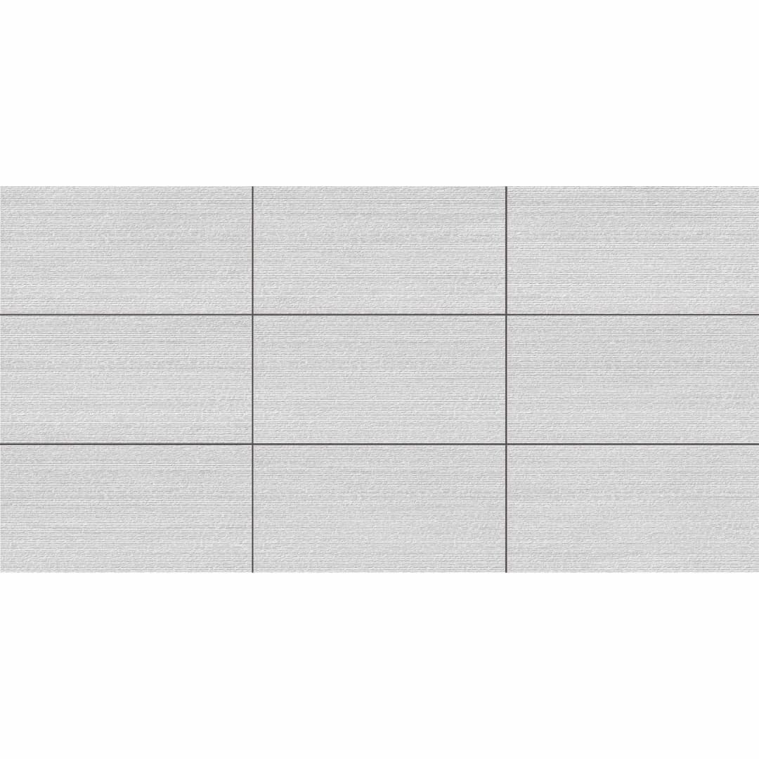 Porcelanato Venetto Vein Stripes White Mate 30x60 cm