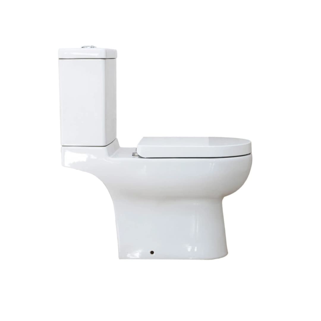 WC Two Piece Santorini Descarga a Piso 300 mm