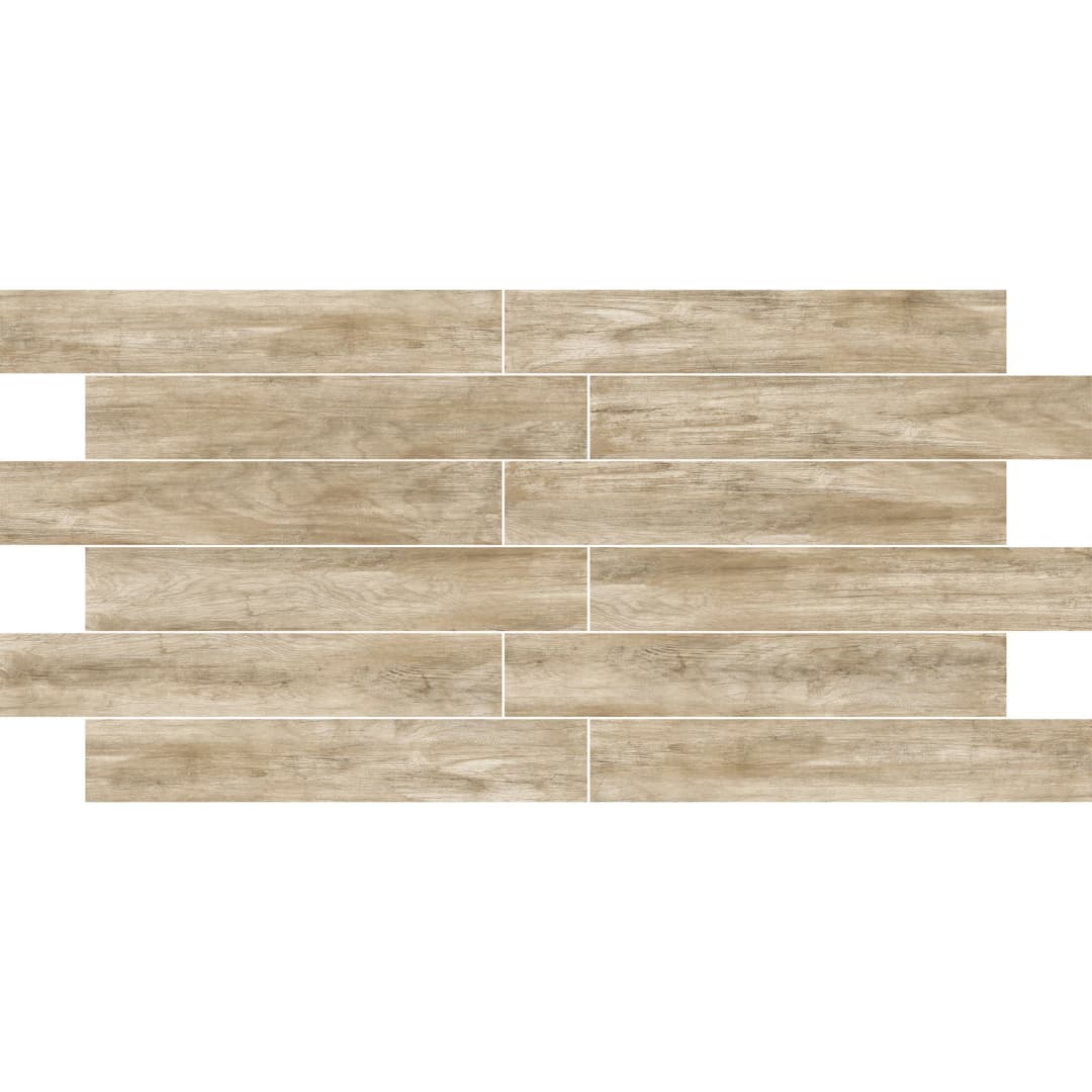 Gres Porcelánico Cairo Caramel Mate R10 15x60 cm