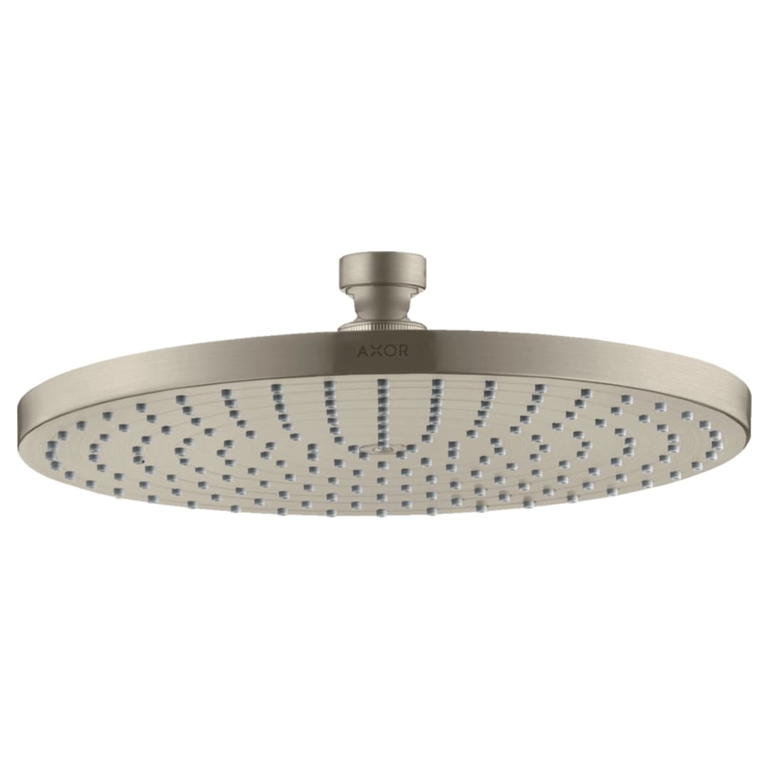Plato Ducha Starck Redondo 24 cm 1 Jet S/Brazo 28494820 Brushed Nickel