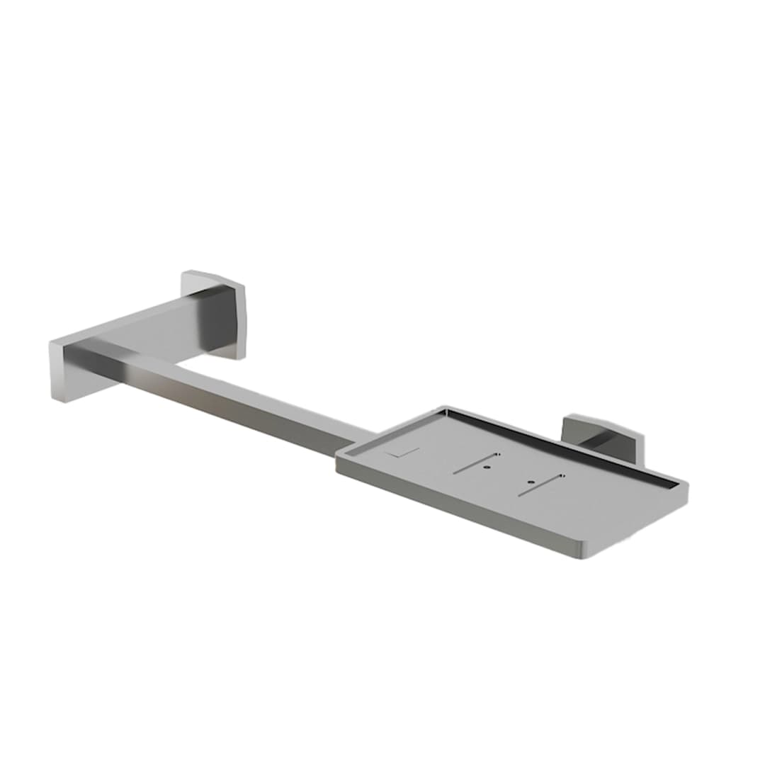 Jabonera Con Barra Horizontal Acero Inox Sat A231-S