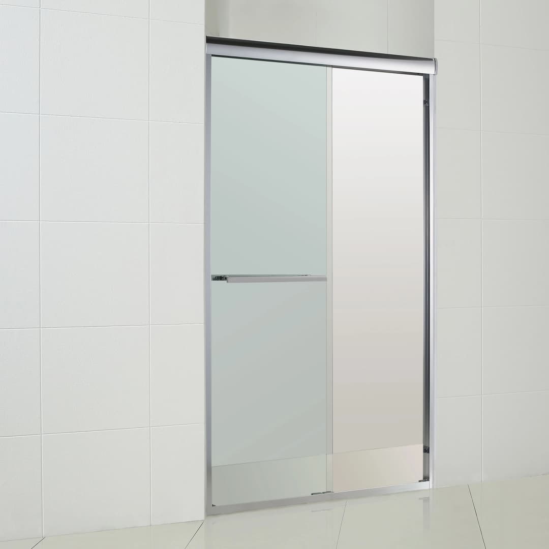 Mampara Ducha Receptáculo Twin Doble Corredera 1500x1980 mm