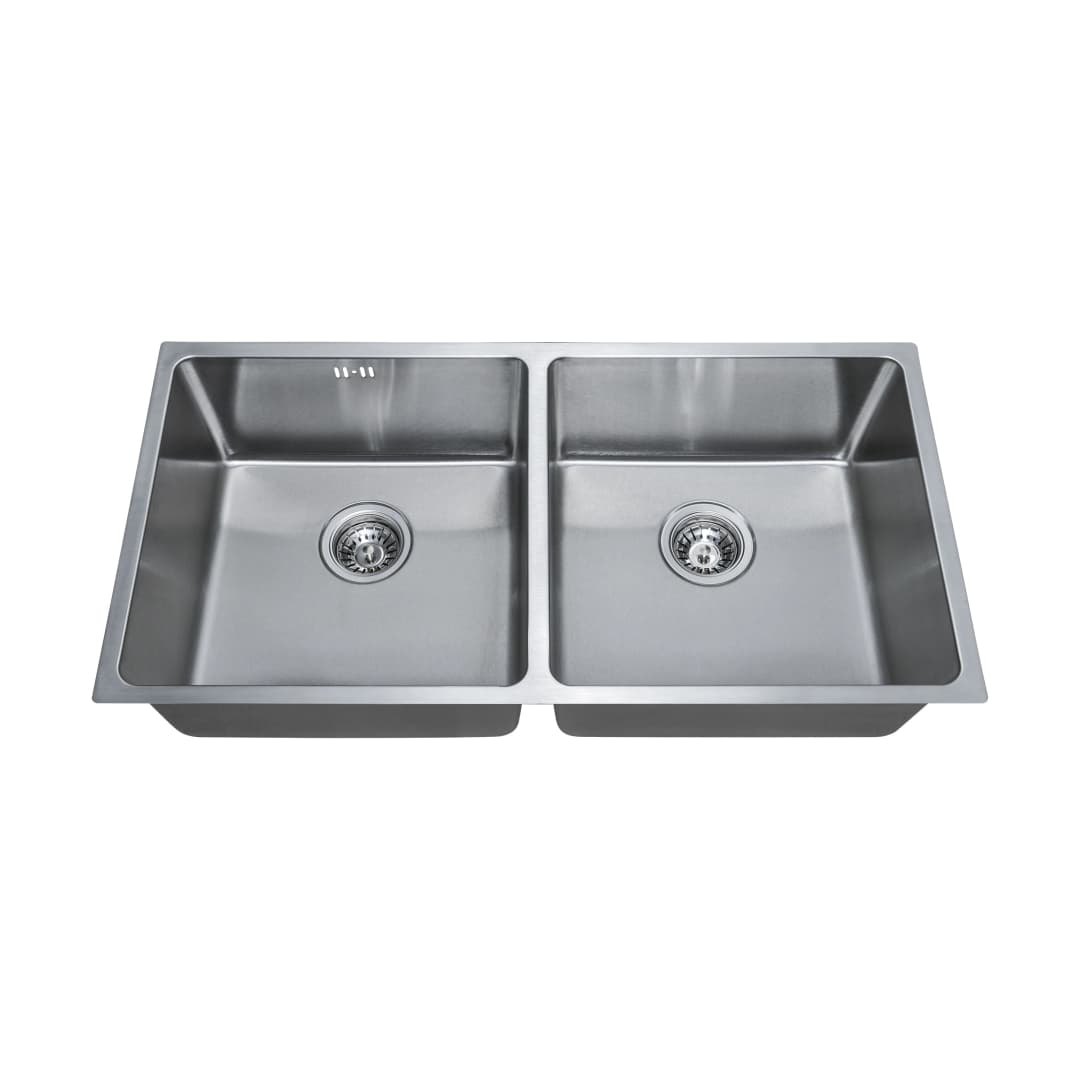 Lavaplatos Melrose 2 Cubetas Acero 440x870x200 mm