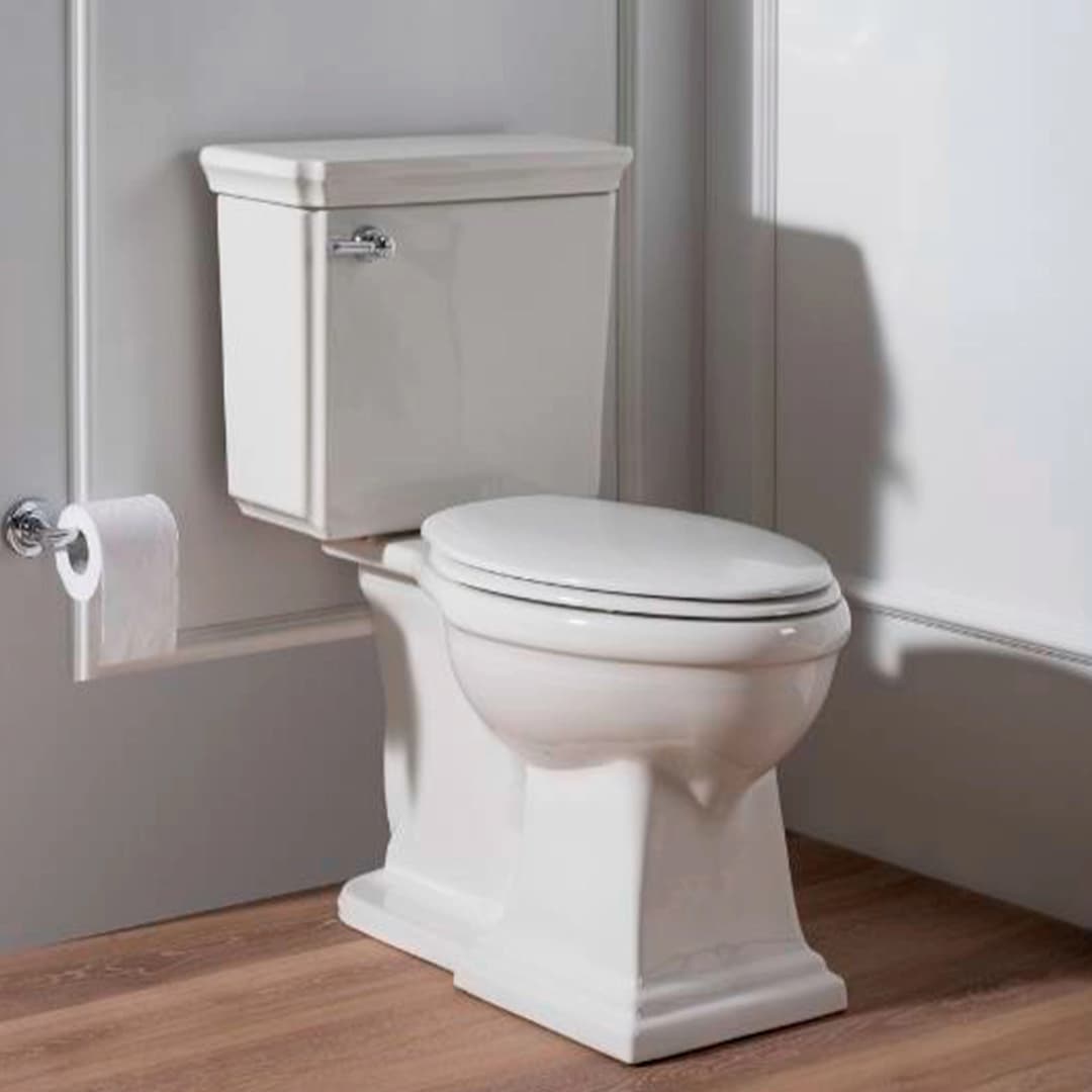 WC Provence Descarga Piso con Tapa Asiento y Fijaciones Blanco