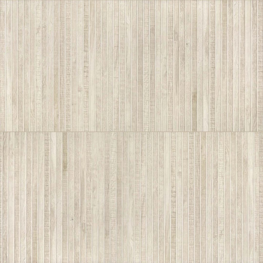 Porcelanato Woody White Mate 60x120 cm