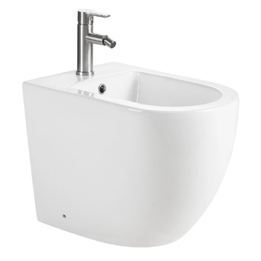 Bidé Asti Con Rebalse de 360x405x565 mm a Piso