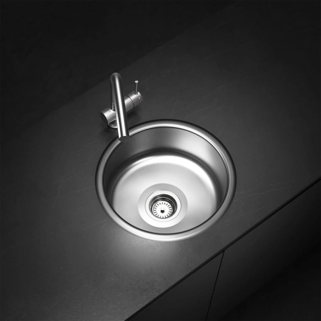 Lavaplatos O37 A 1 Cubeta Acero Inoxidable 304