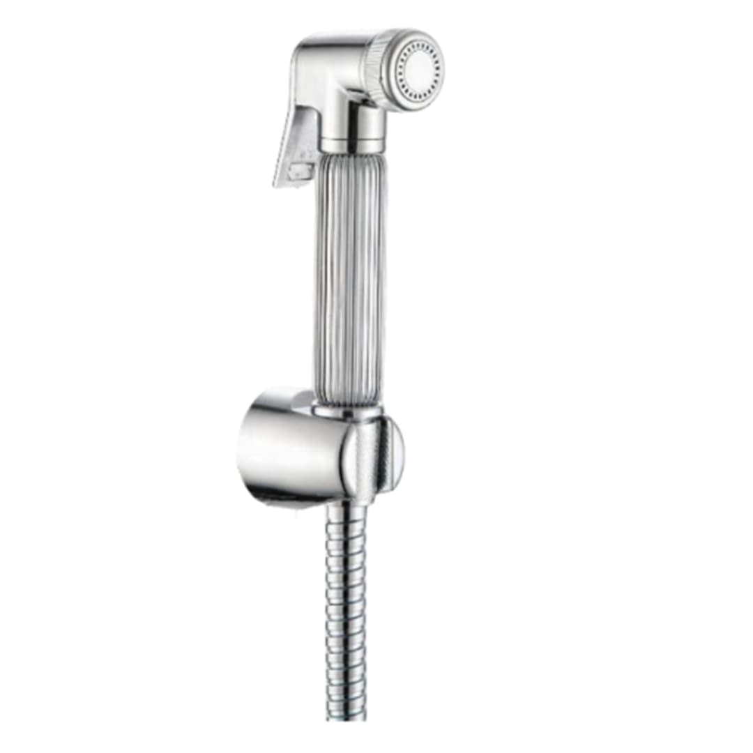 Ducha Higiénica para Bidé Universal Cromo 5x15.5x13 cm