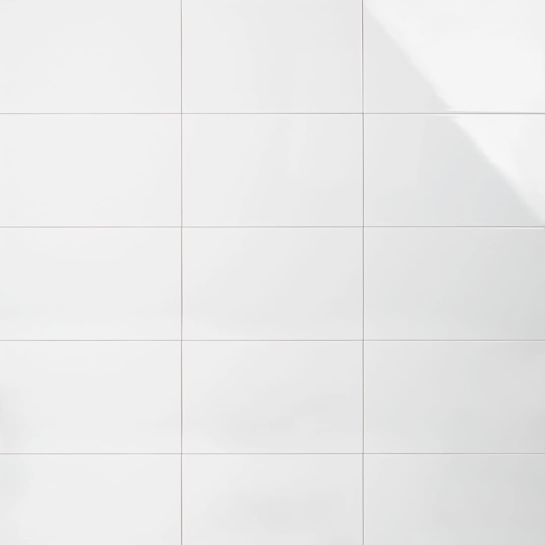Cerámica Muro Andina Blanco Brillante 25x40 cm