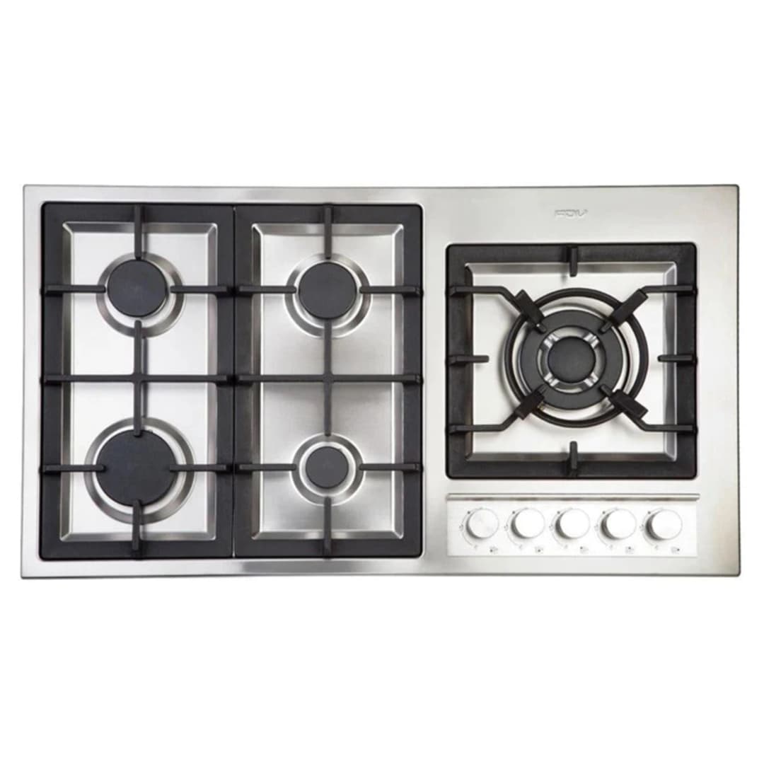 Encimera FDV Deluxe Elite Gas But 5Q Inox 90 cm