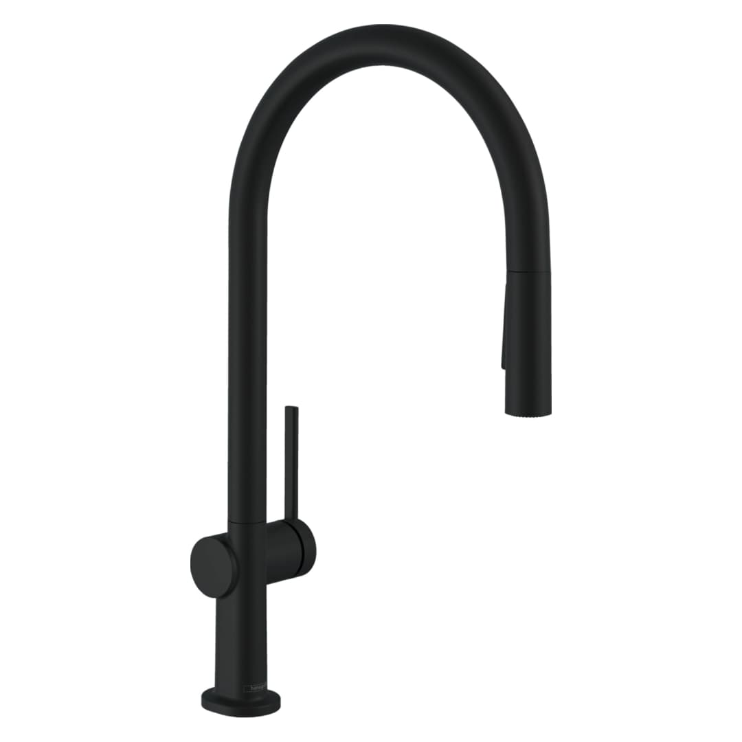 Grifería Cocina Talis M54 Caño Extraíble 2 Jet 72800670 Negro Mate