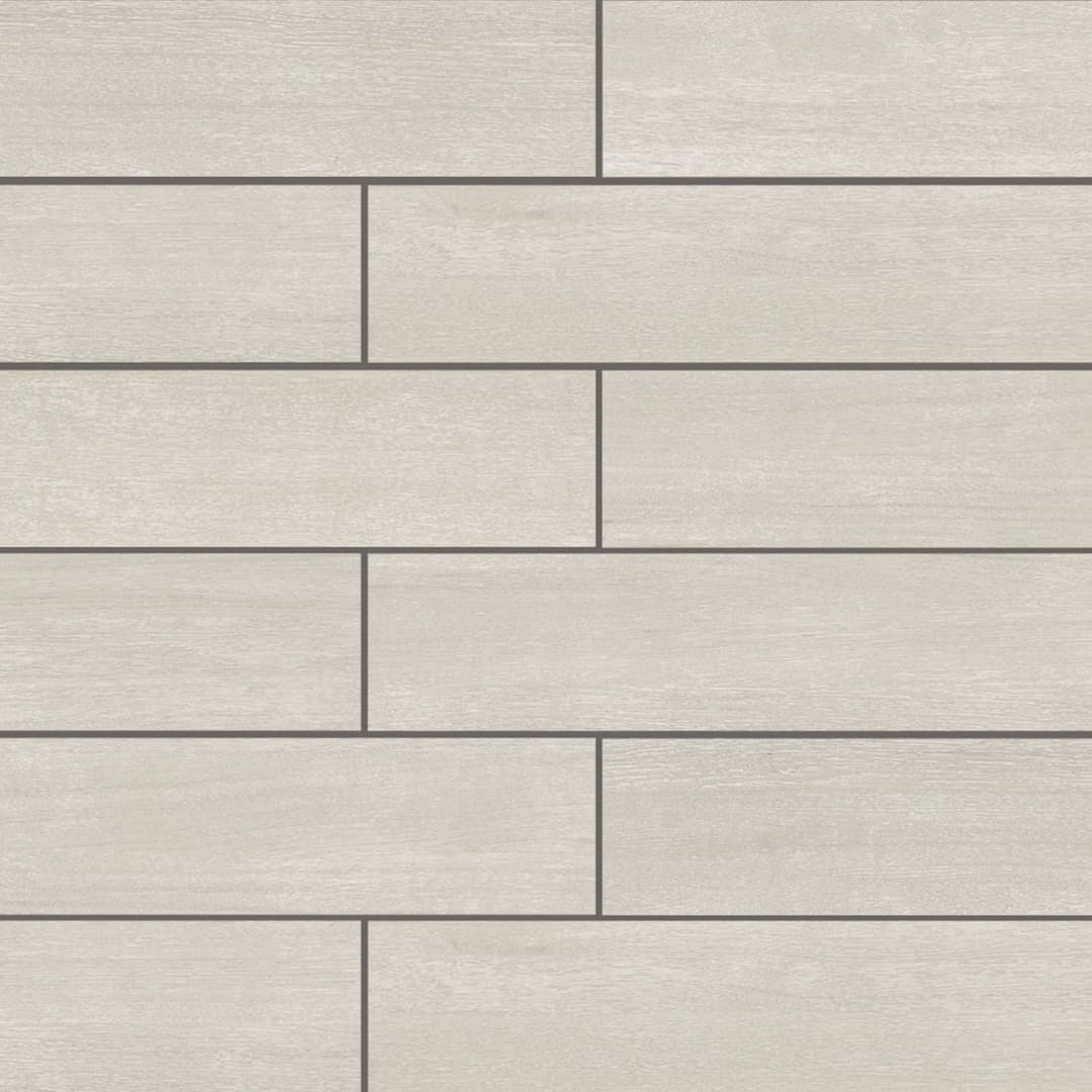 Porcelanato Dakka Plus Blanco Mate 20x120 cm
