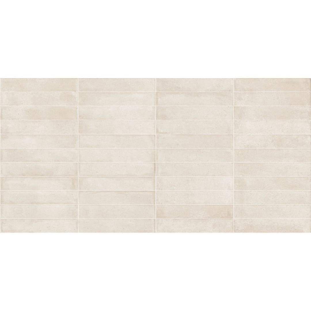 Porcelanato Artcraft Beige Mate Decorados 5.3x30 cm
