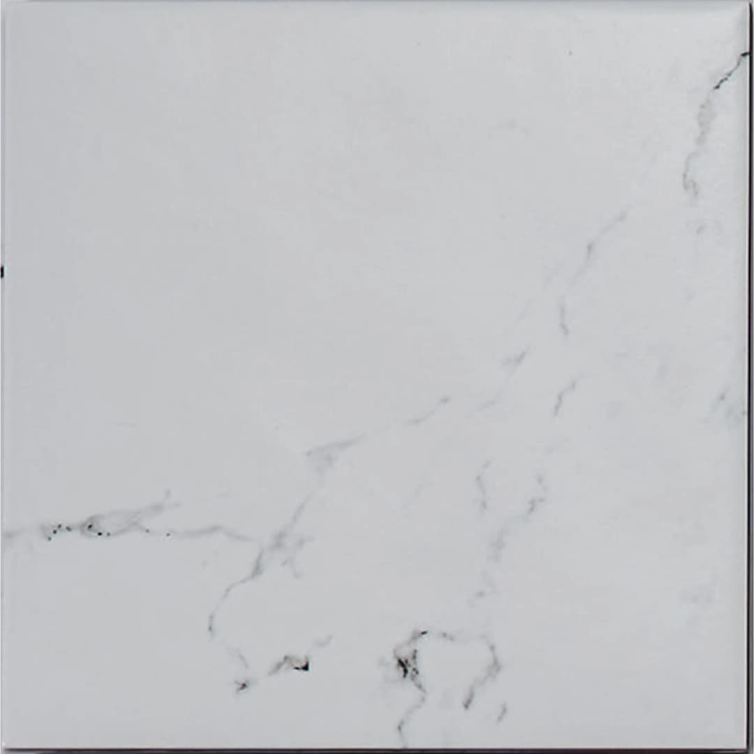 Porcelanato Calacatta Classic Blanco Mate 25x25 cm