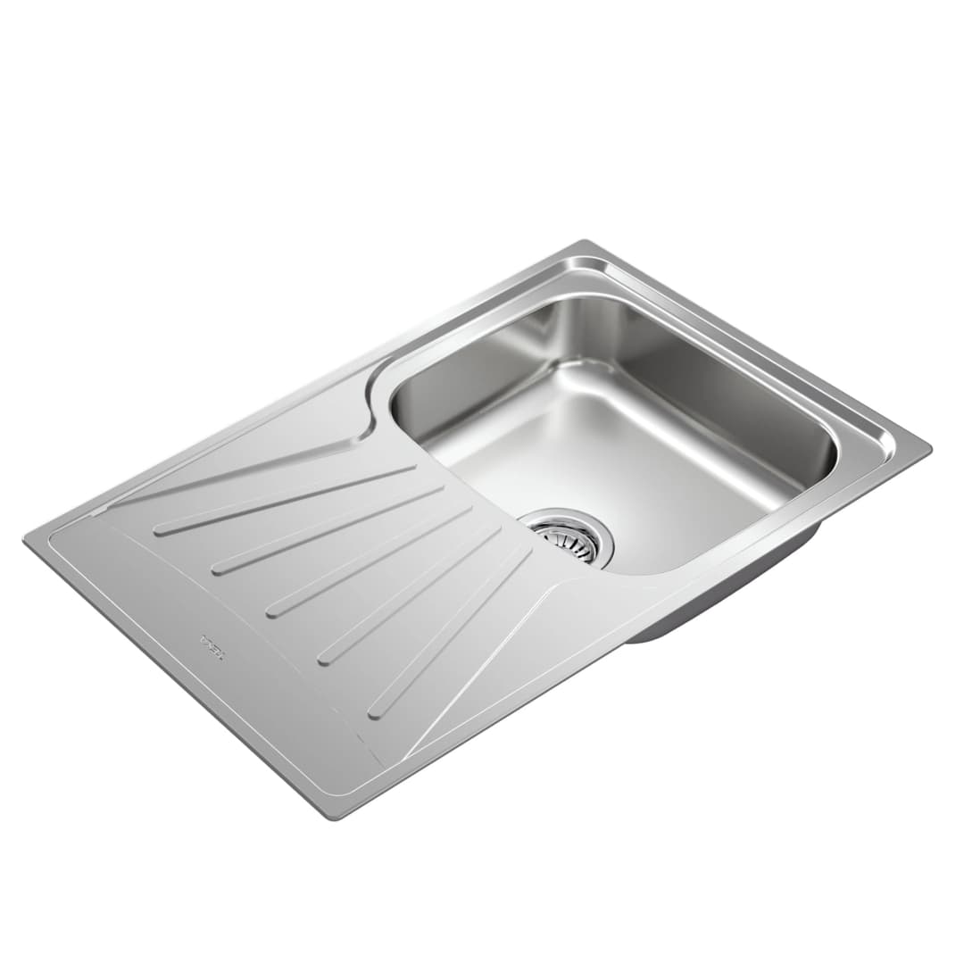 Lavaplatos Starbright 1 Cubeta Y Escurridor Acero Inoxidable 790x500x160 mm