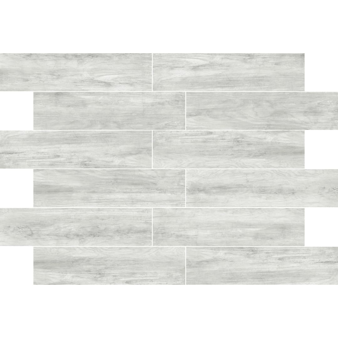 Gres Porcelánico Cairo Bianco Mate R10 15x60 cm