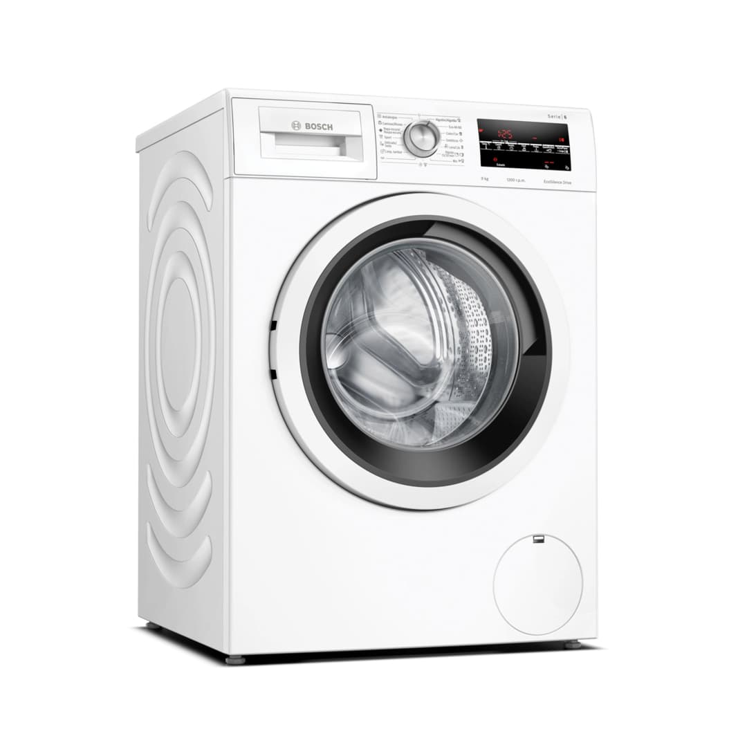 Lavadora Carga Frontal SER6 Blanca Libre Instalación 9 Kg