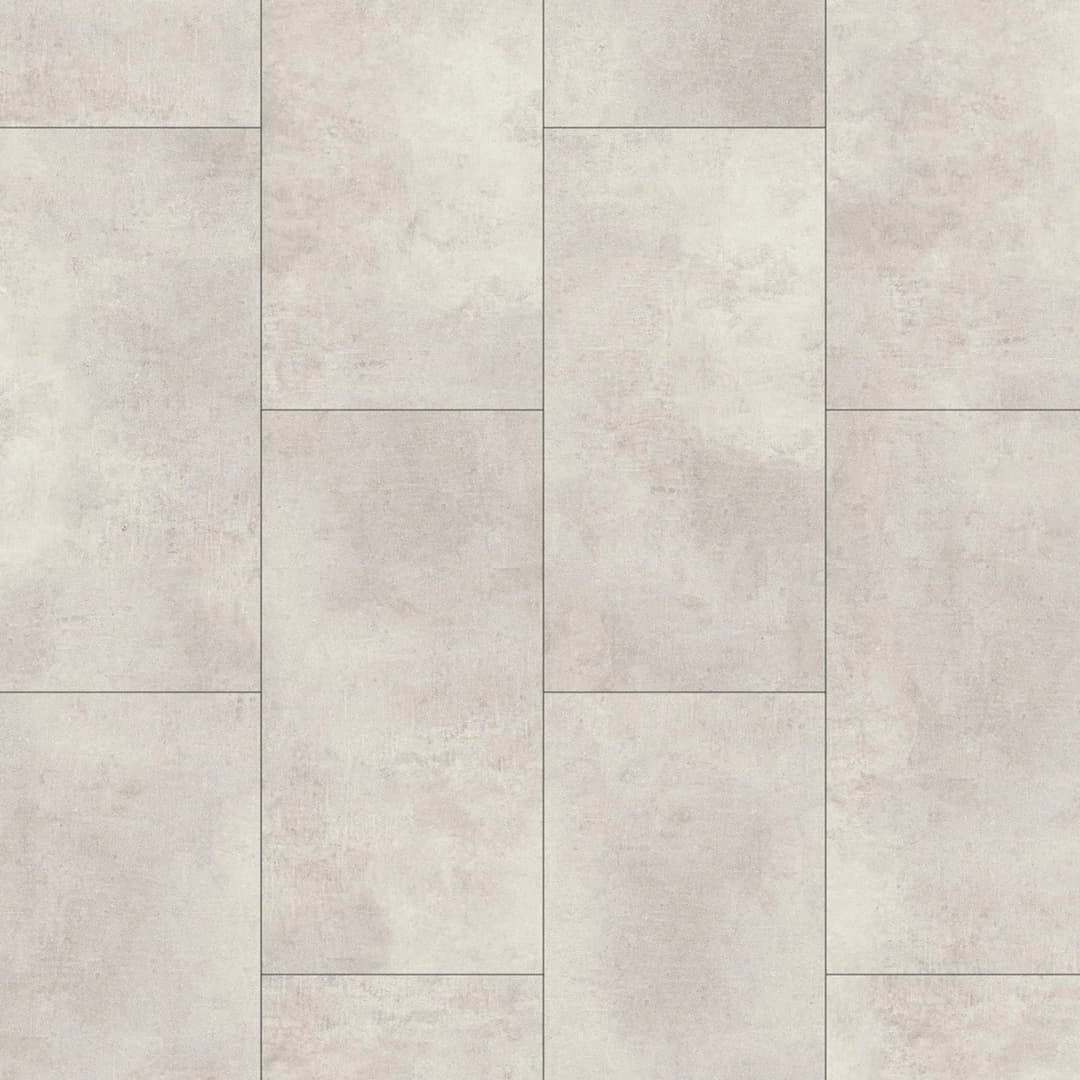 Piso Vinílico SPC Flow White C/Bisel 610x305 mm