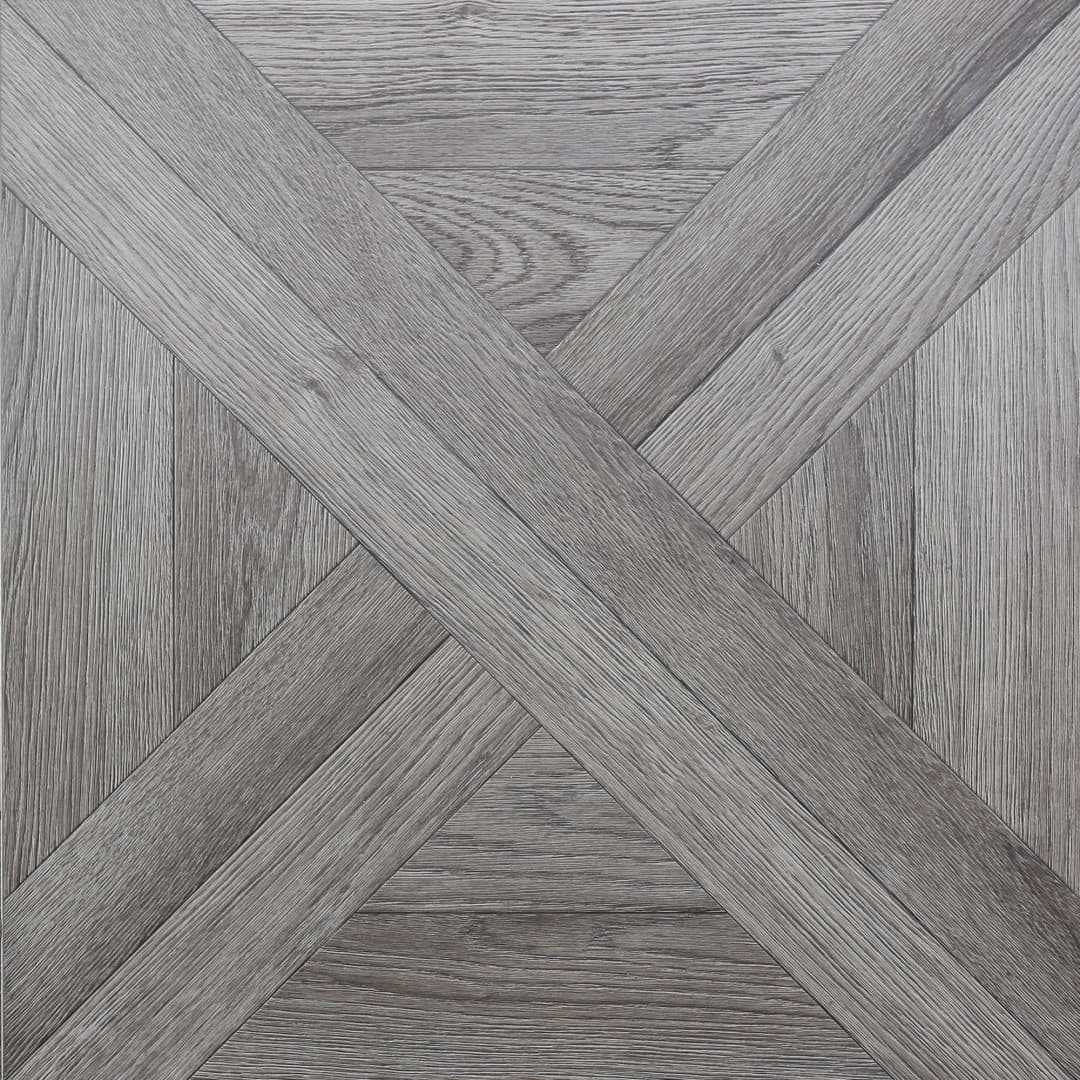 Piso Vinílico SPC Parquetry Grey 600x600 mm