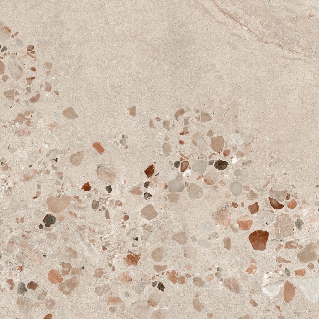 Porcelanato I Cocci Siciliani Gris Mate 90x90 cm