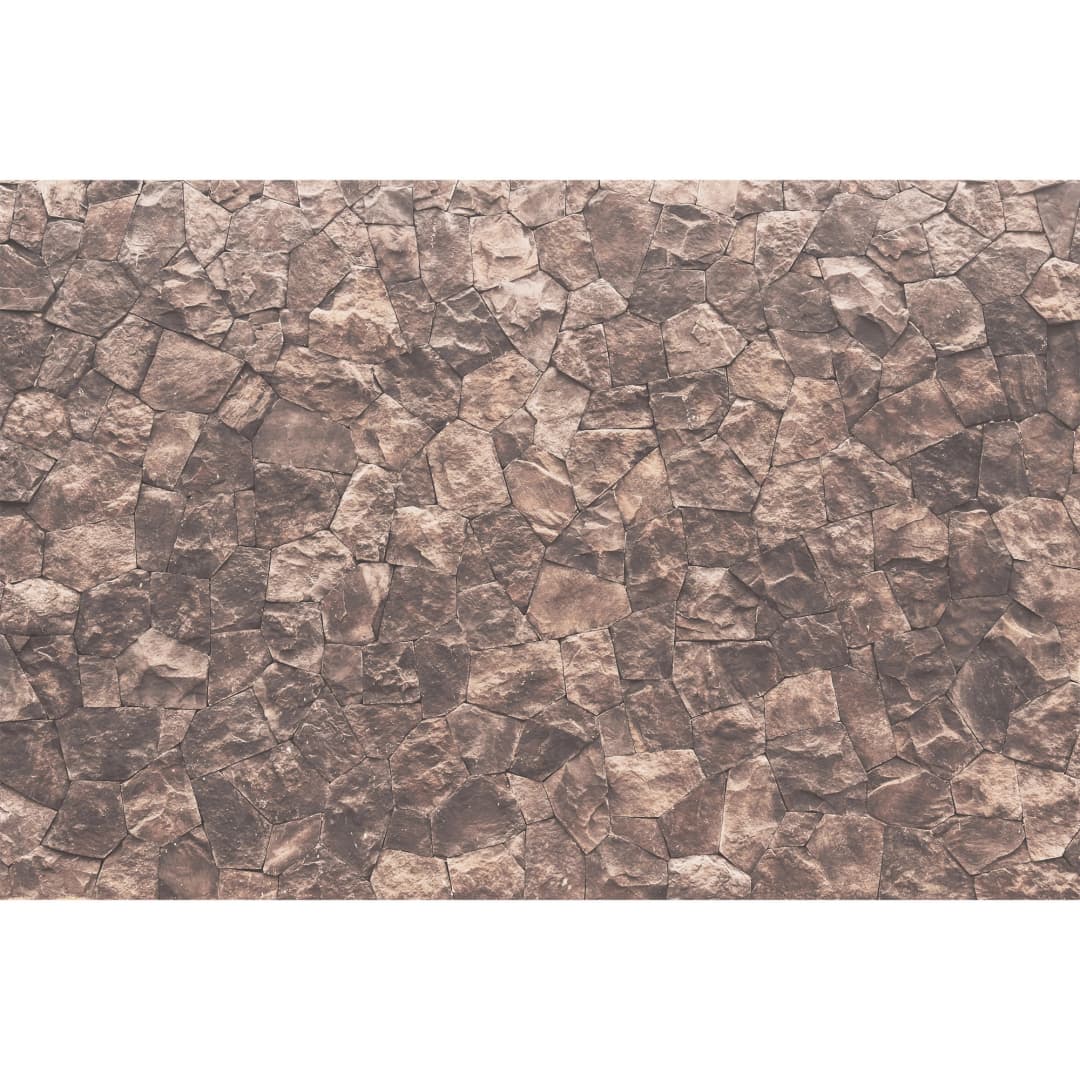 Concreto Arquitectonico Field Stone Cuero Café Rústico Irregular entre 25-50 cm