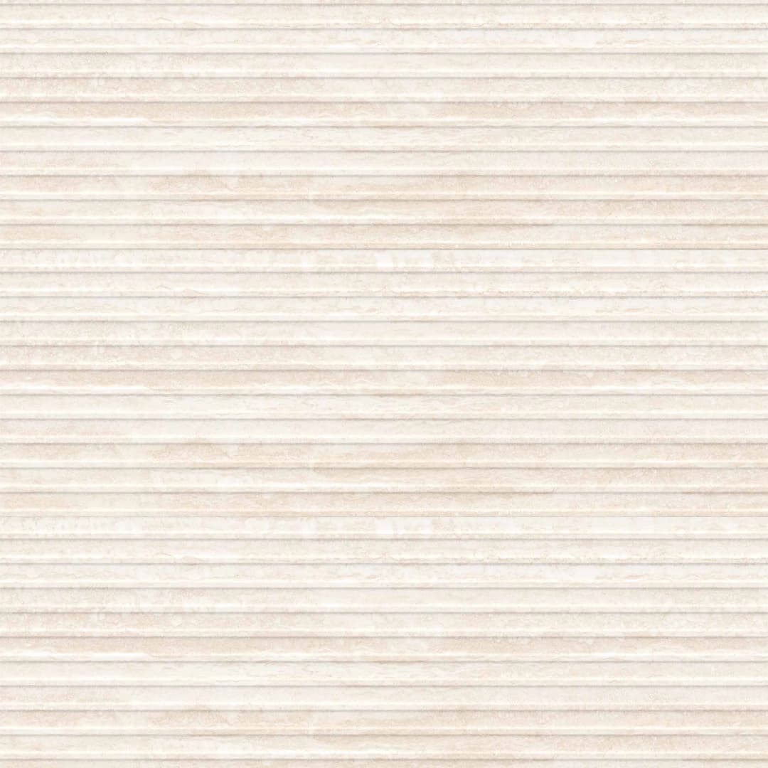 Cerámica Muro Travertino Wall 3D Dorica Vein Bianco Mate 40x120 cm