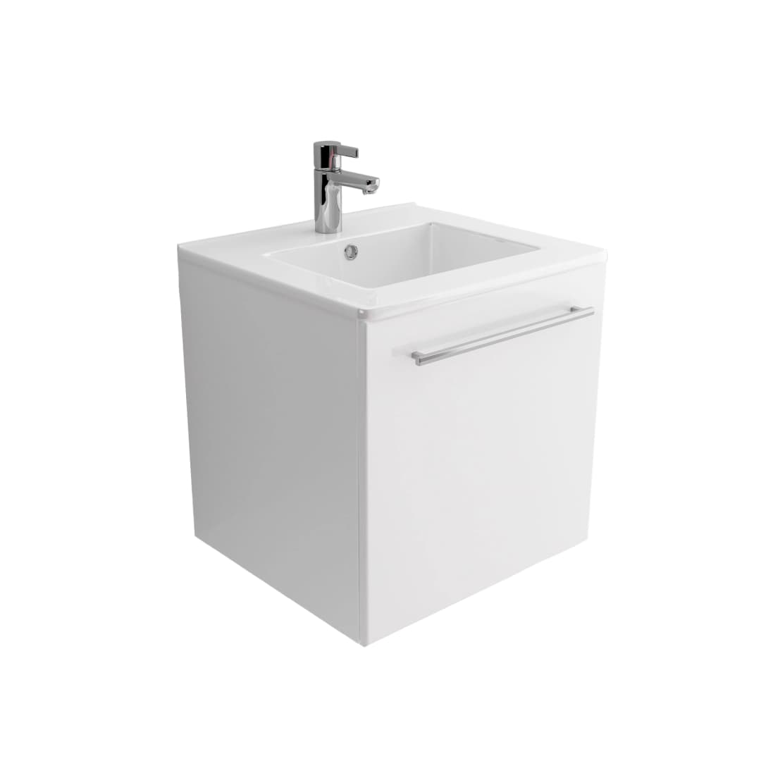 Mueble de Baño Arizona con Lavamanos 500x455x500 mm White Glossy