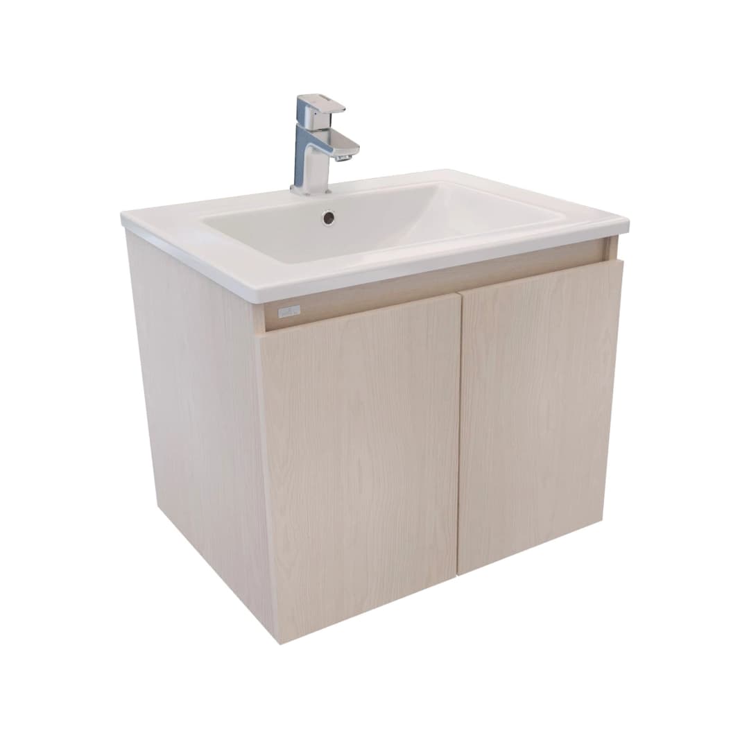 Mueble de Baño King con Lavamanos 2 Puertas Niebla