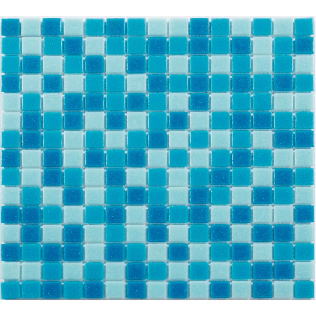 Mosaico Mezcla Celeste 32x32 cm