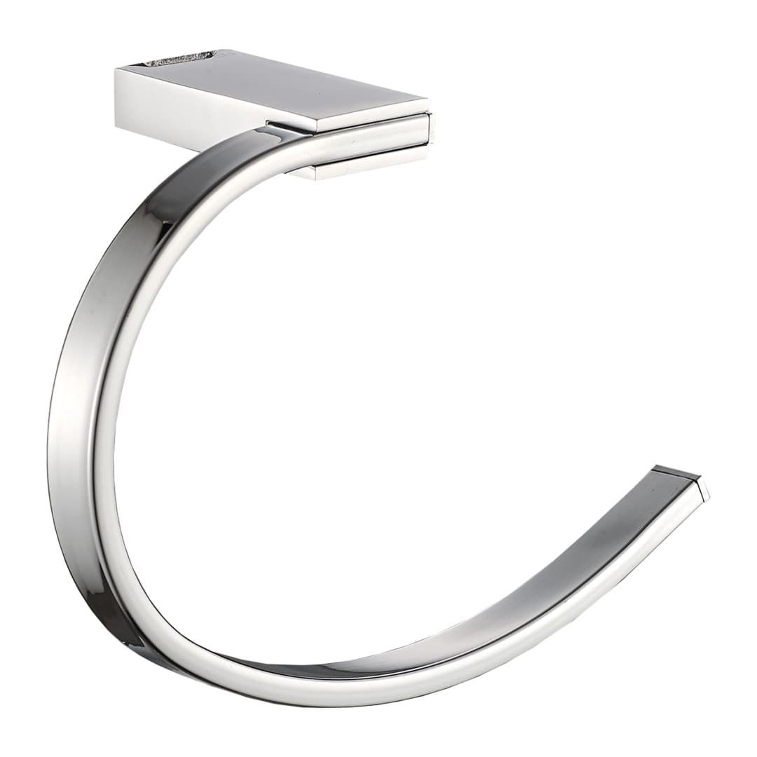 Toallero Asis Aro Acero Inoxidable 304 Cromado 20.9x6.5x14.7 cm