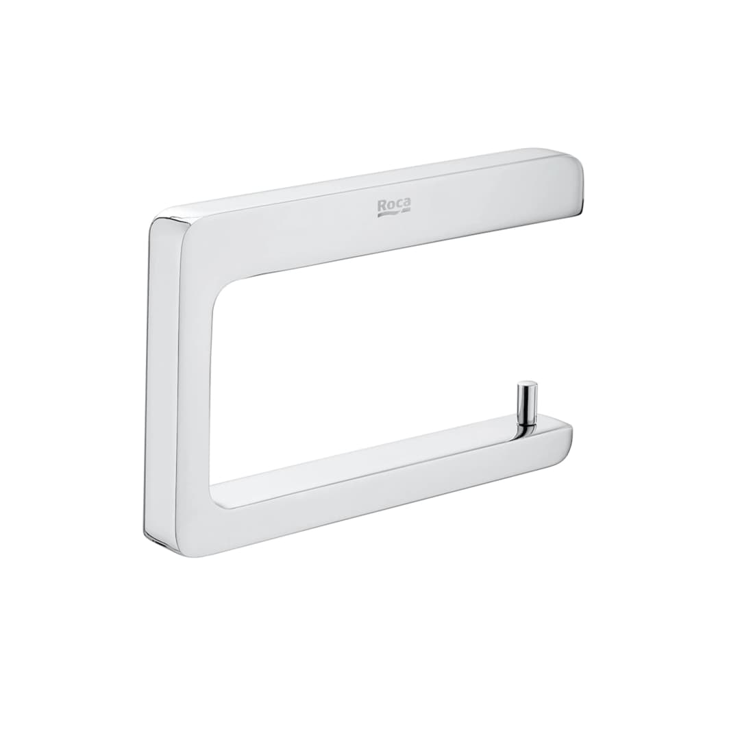 Portarollo Tempo sin Tapa Zamak Blanco 15x2.2x9.5 cm