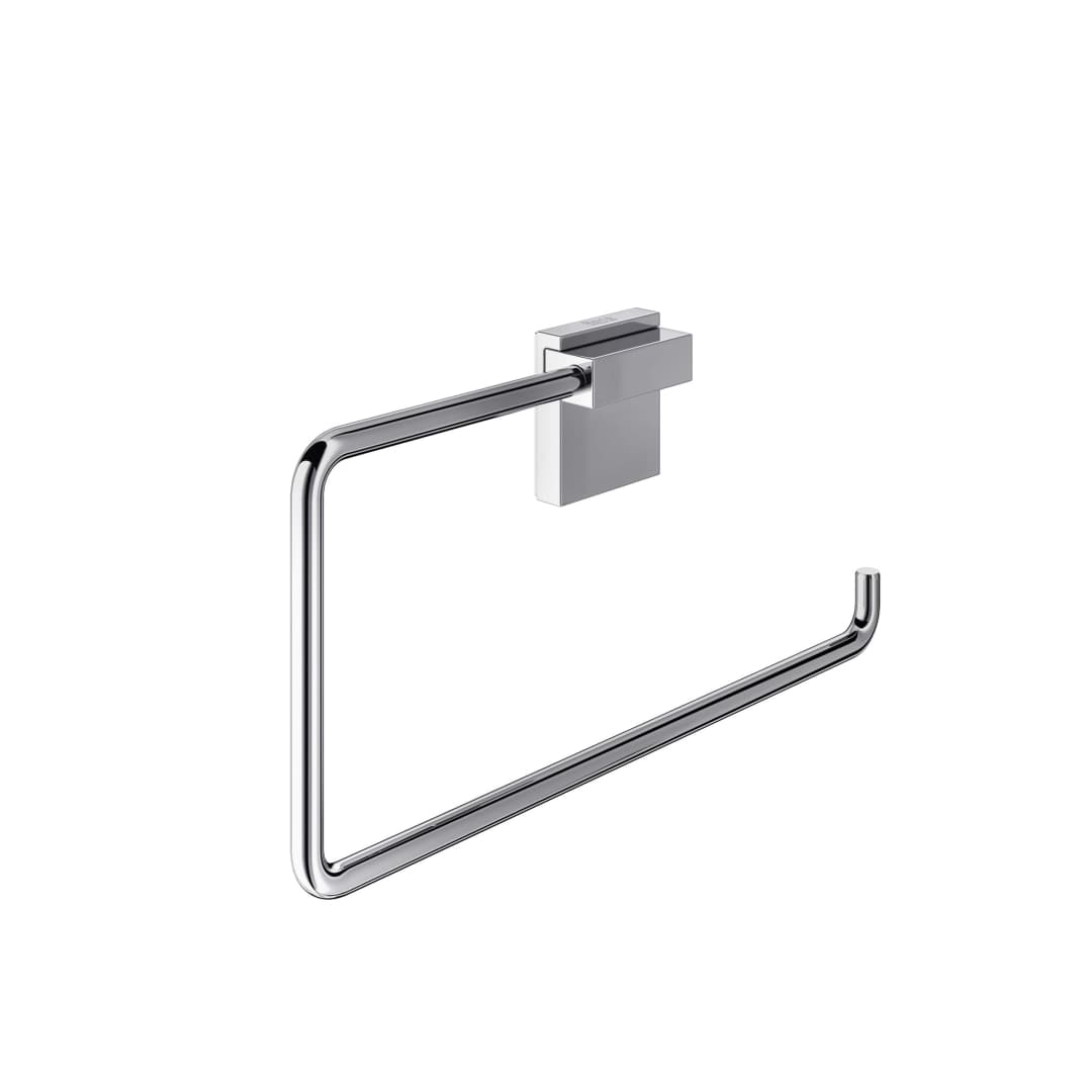 Toallero Rubik Aro Metal Blanco 22.8x4.5x11.7 cm