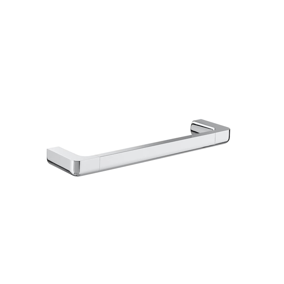 Toallero Tempo de Barra Zamak Blanco 30x7x2.5 cm