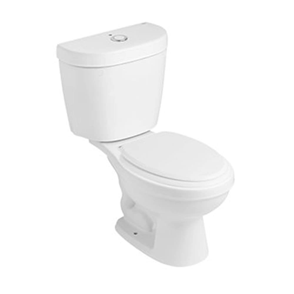 WC Two Piece Flamingo Descarga a Piso 300 mm