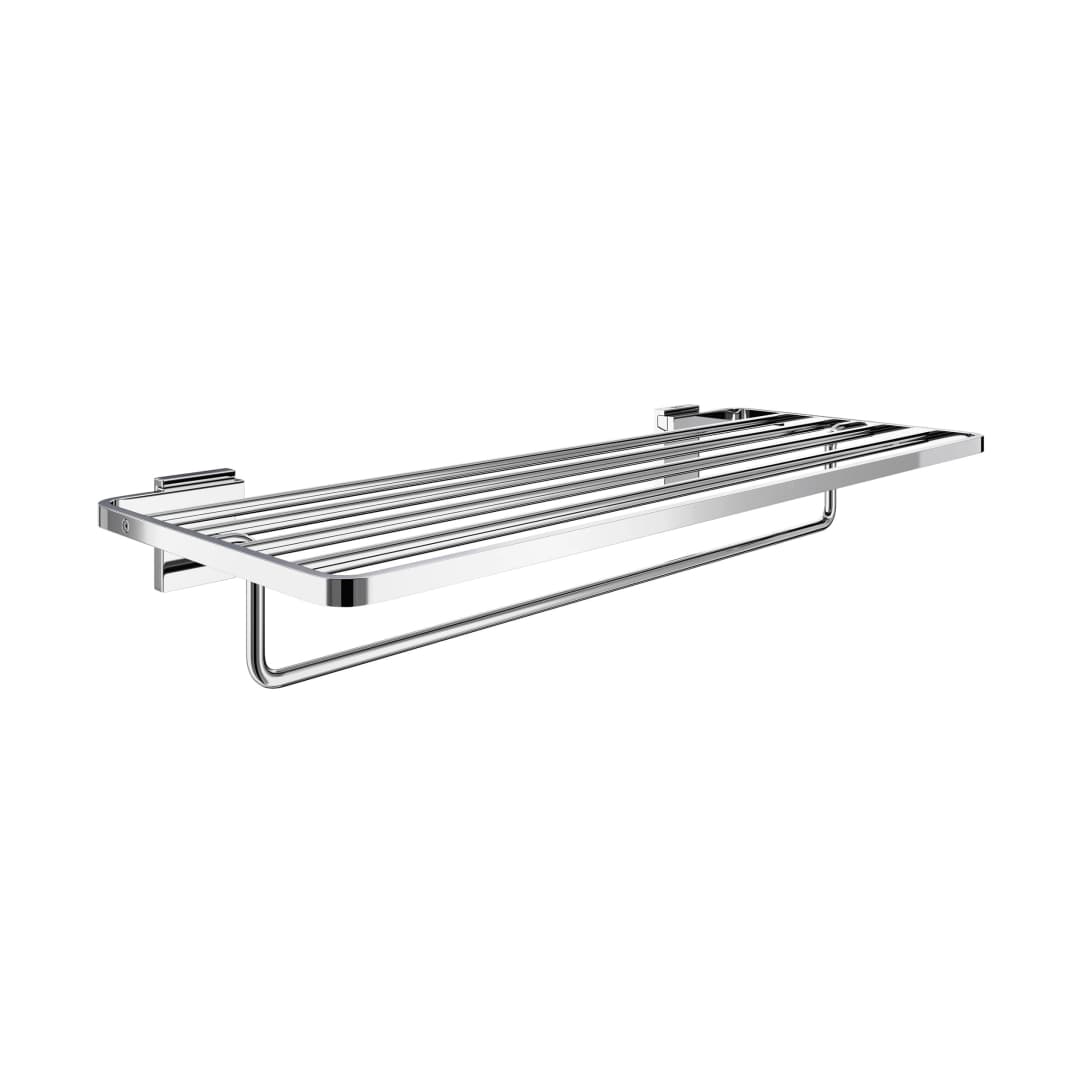 Repisa Rubik Metal Gris 50x21.3x7.1 cm