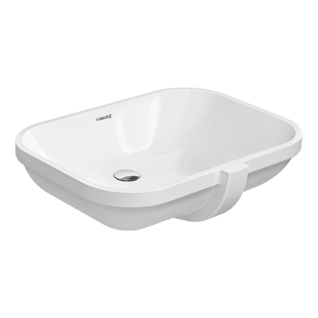Lavamanos Bajo Cubierta Rectangular D-Code Blanco 560x400x175 mm