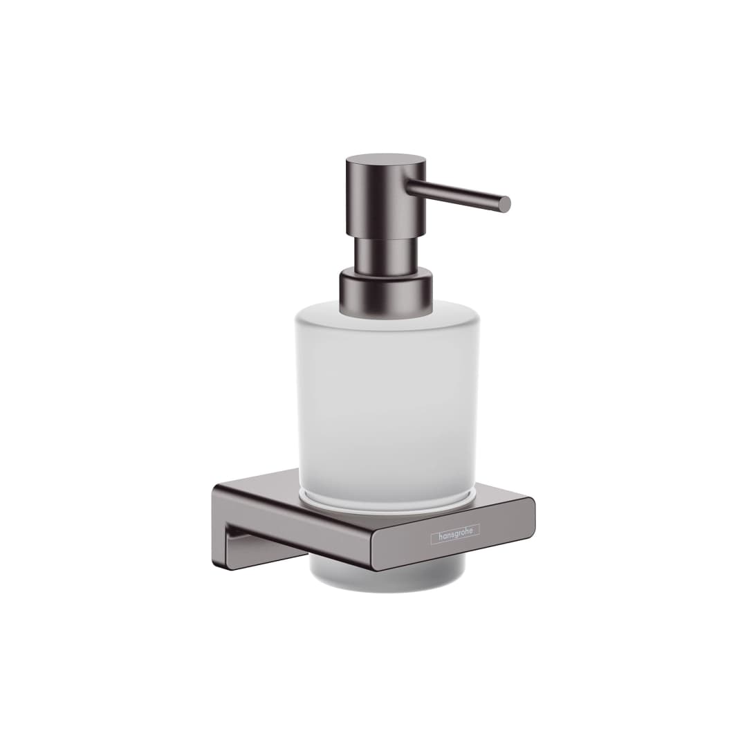 Dispensador de Jabón Addstoris Metal Grafito 8.1x9.1x15.8 cm