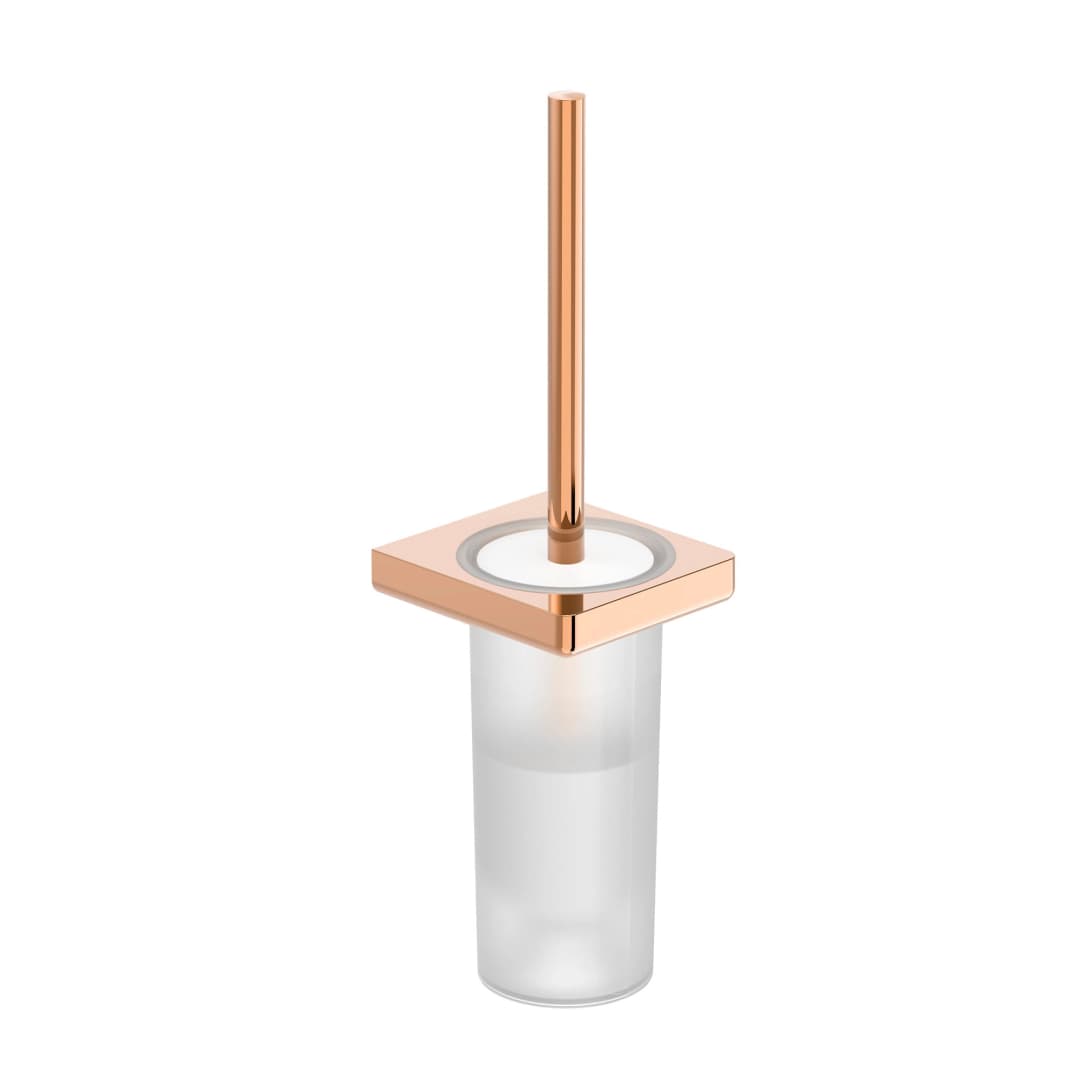 Limpiador WC Tempo Metal Rosado 12x11x40.8 cm