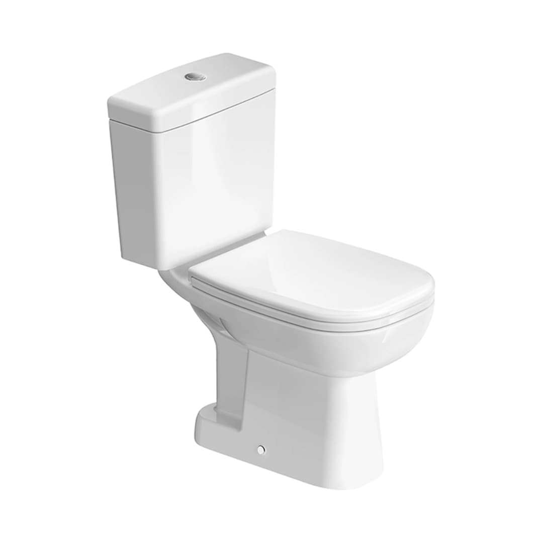 WC Two Piece D-Code Descarga a Piso 210 mm