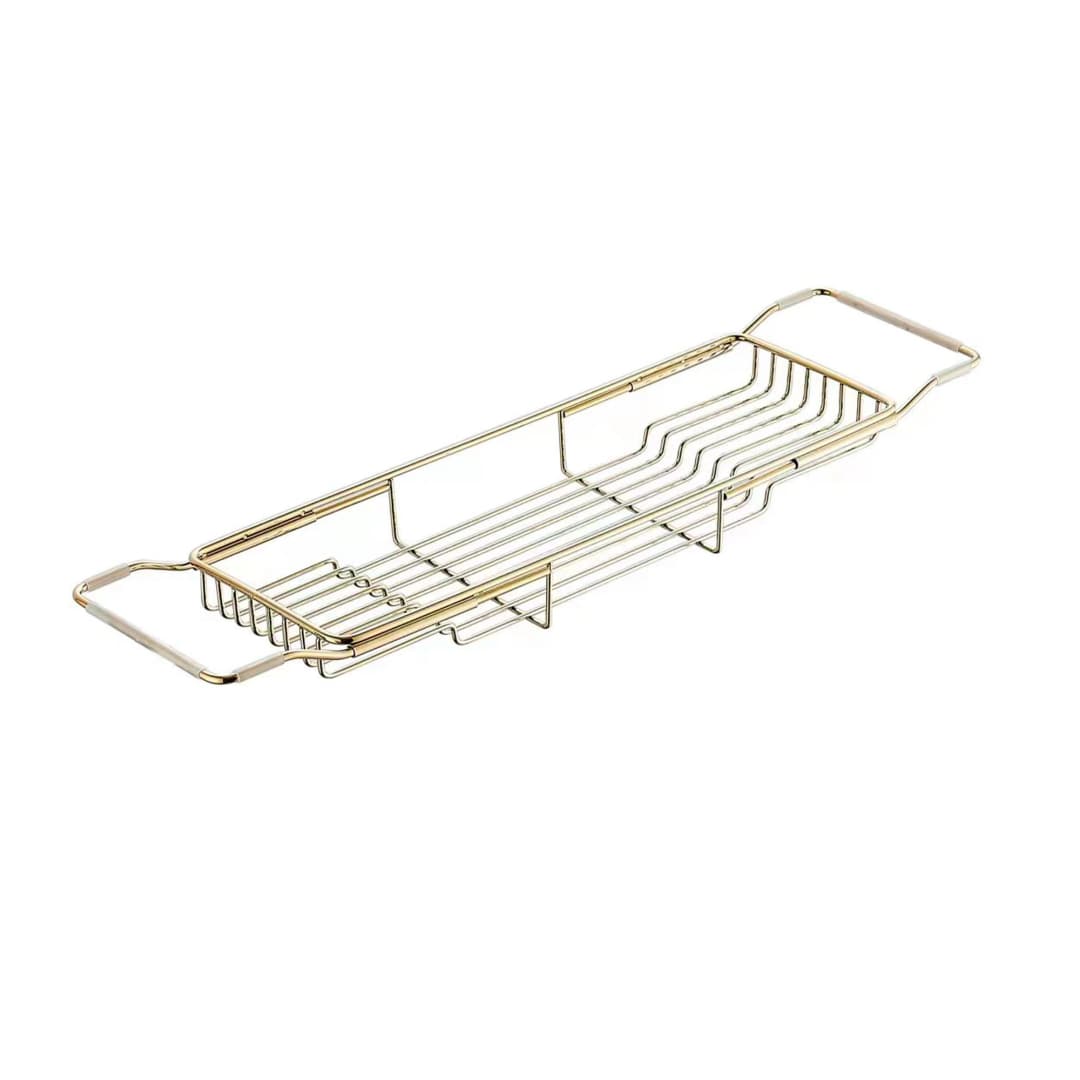 Contenedor Kubika Latón Dorado 90x17x6.5 cm