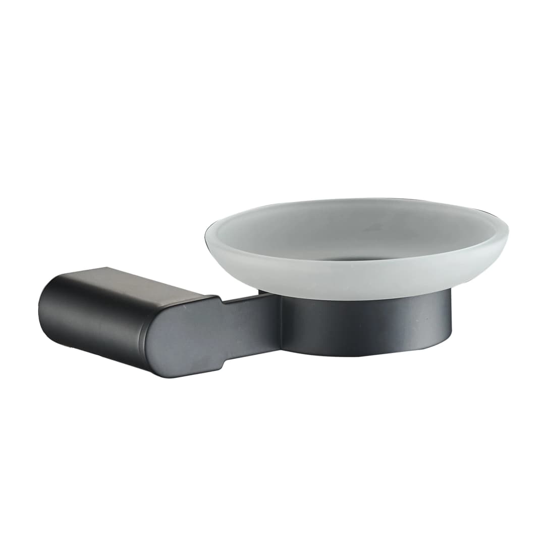 Jabonera Style Zinc Negro 14.3x14.3x4 cm