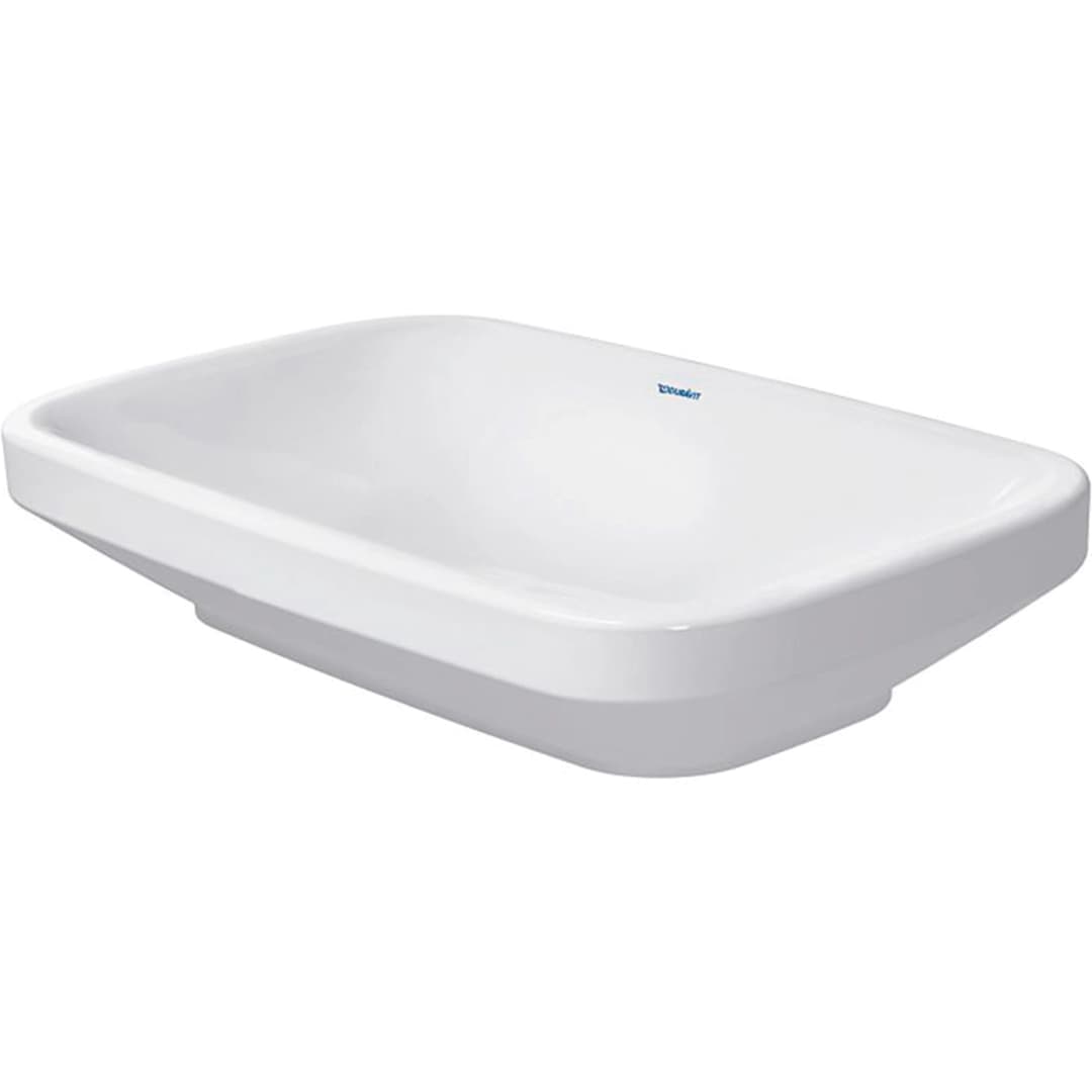Lavamanos duravit Durastyle Rectangular de Sobreponer 600mm