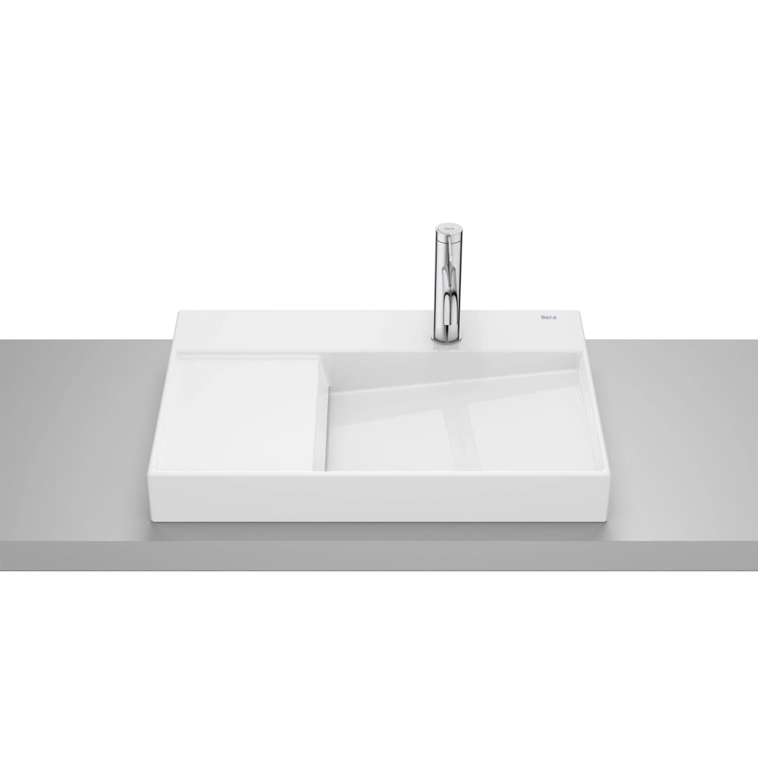 Lavamanos de Sobreponer Horizon View Blanco 600x420x80 mm