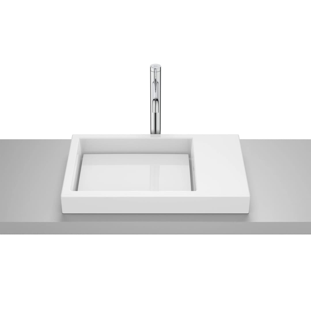 Lavamanos de Sobreponer Horizon Skyline Blanco 600x380x70 mm