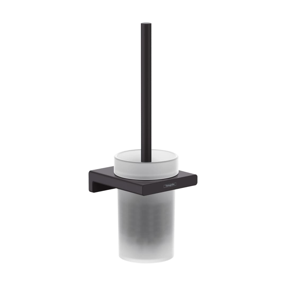 Limpiador WC Addstoris Metal Negro 10.5x12x34.2 cm