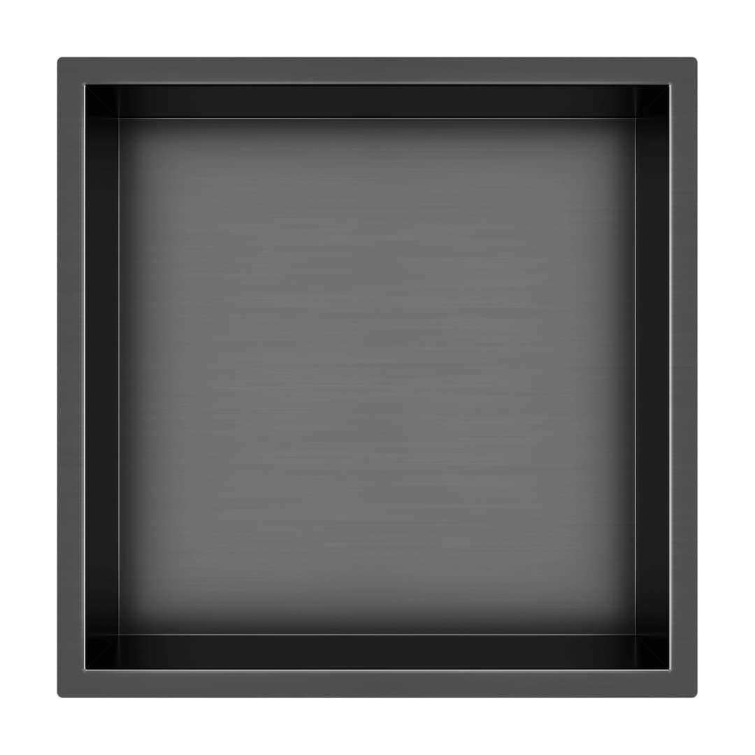 Nicho de Ducha Block Acero Inoxidable 304 Gris 33x33x10 cm