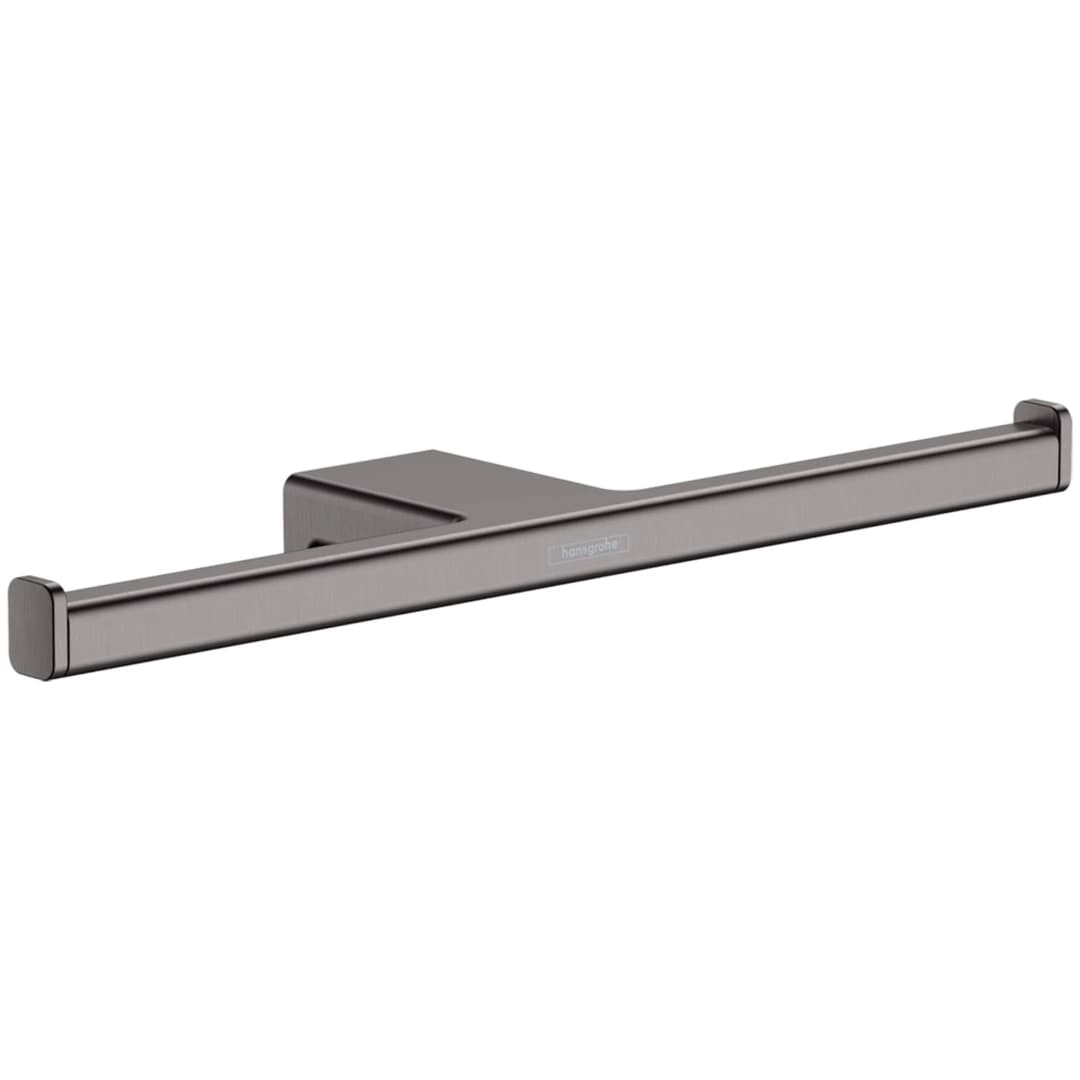 Portarollo Addstoris Doble Metal Grafito 30x7.8x2.1 cm
