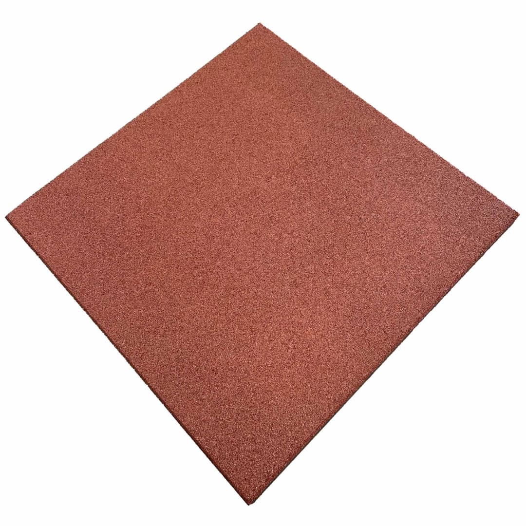 Caucho en Palmeta Cosmic Terracotta 500x500x25 mm