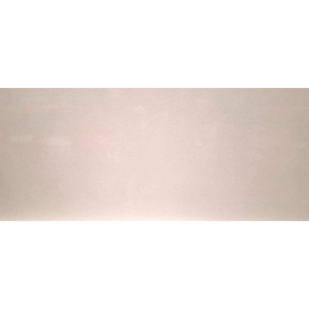 Faja Quarzo Blanco Glaciar Pulido 75x305 cm